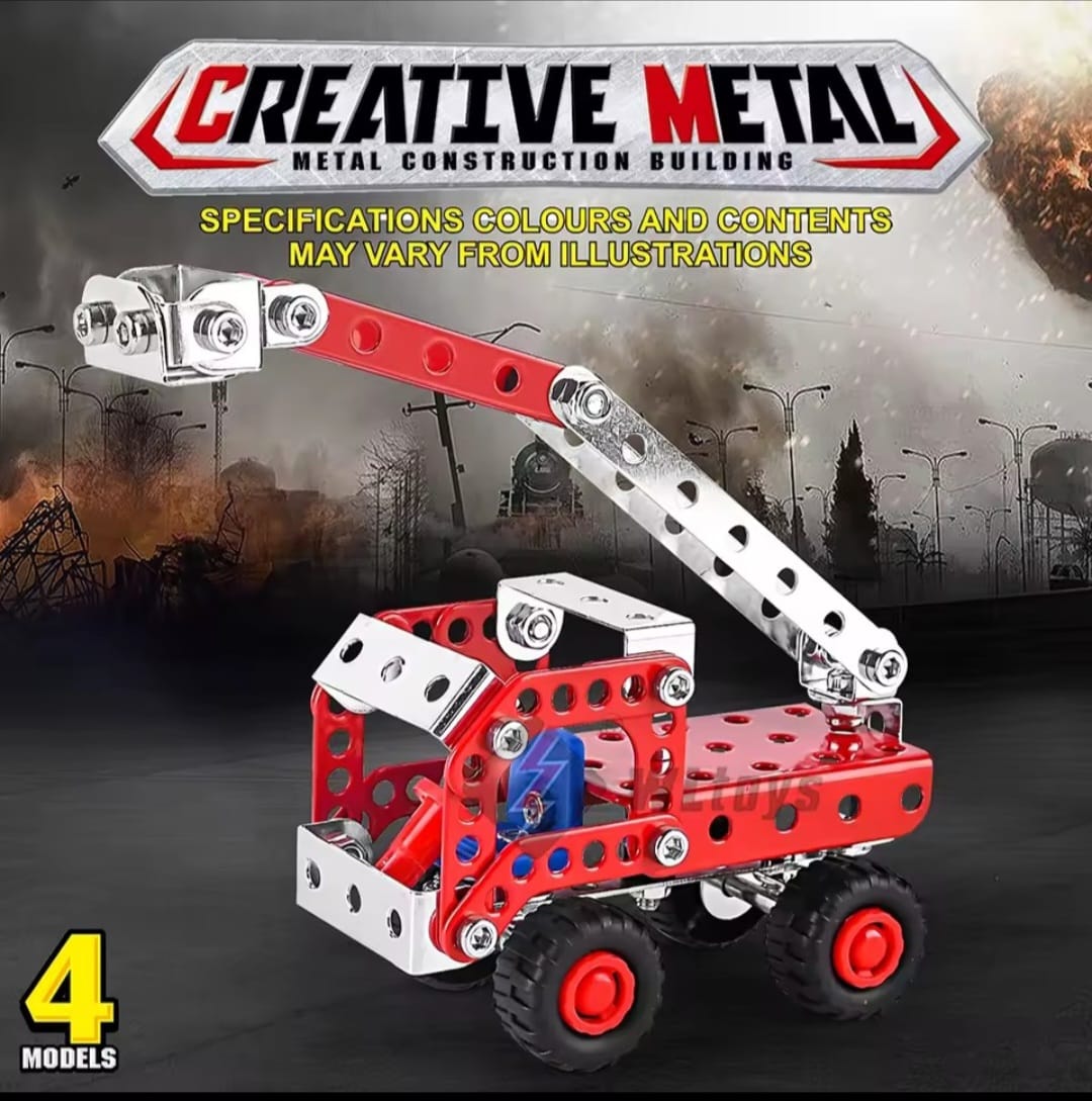 Stem Building Toys for Boys Age 8-12,Creative Sets Fire Trucks Series Model Kits