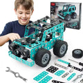 3D Metal Off-Road Vehicle Model Kit – STEM Building Truck/Car Assembly Set