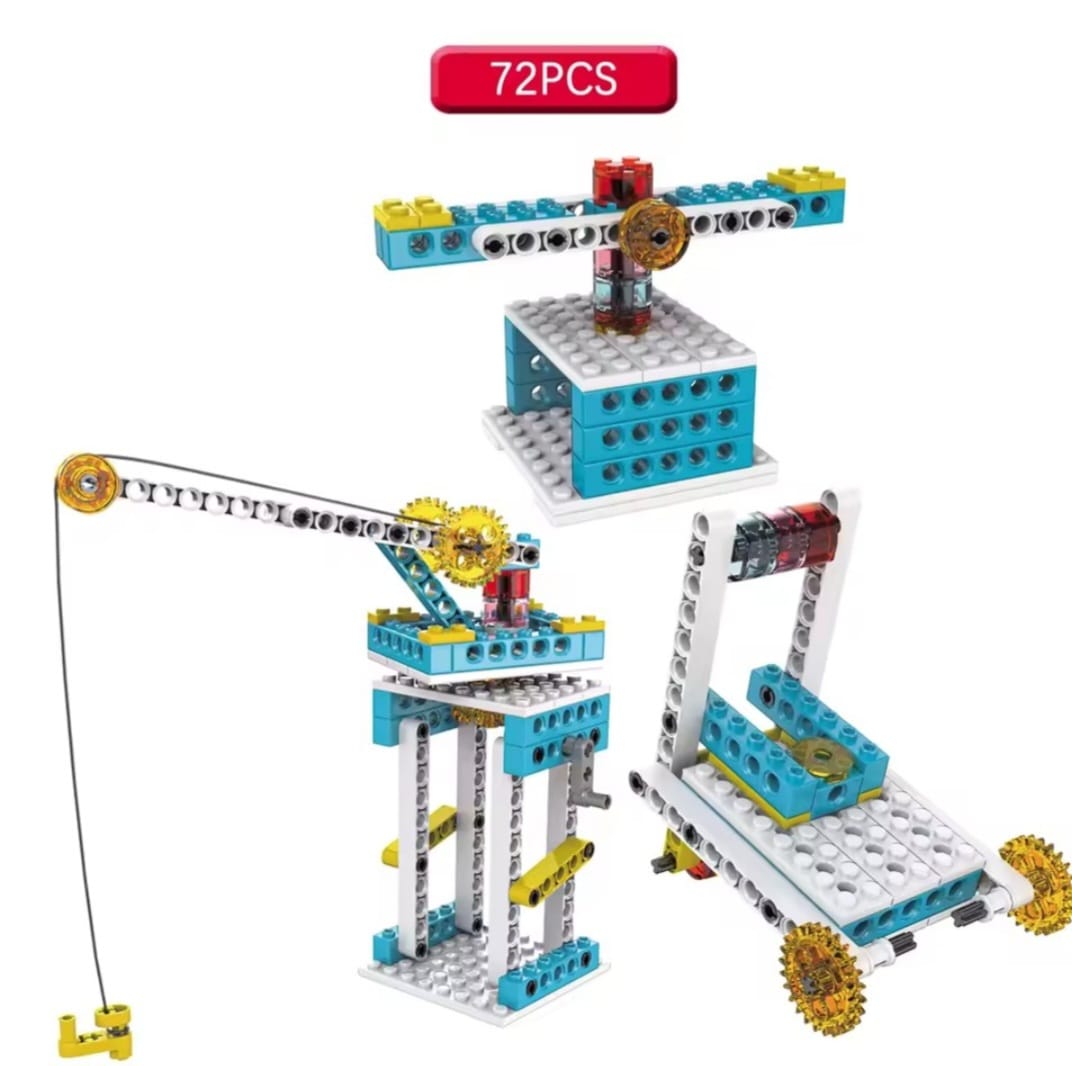Simple Educational Building Blocks -STEM 3-in-1  (Crane - K1106)