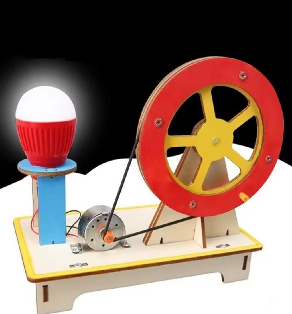 Handmade DIY tech mini-projects and small toys,Hand-cranked generator