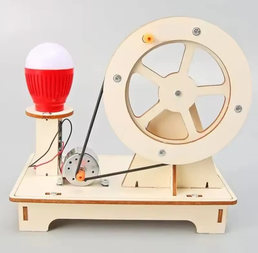 Handmade DIY tech mini-projects and small toys,Hand-cranked generator