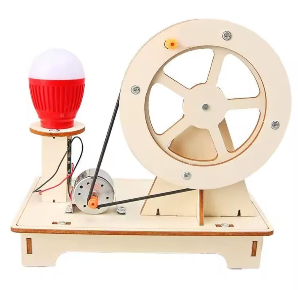 Handmade DIY tech mini-projects and small toys,Hand-cranked generator