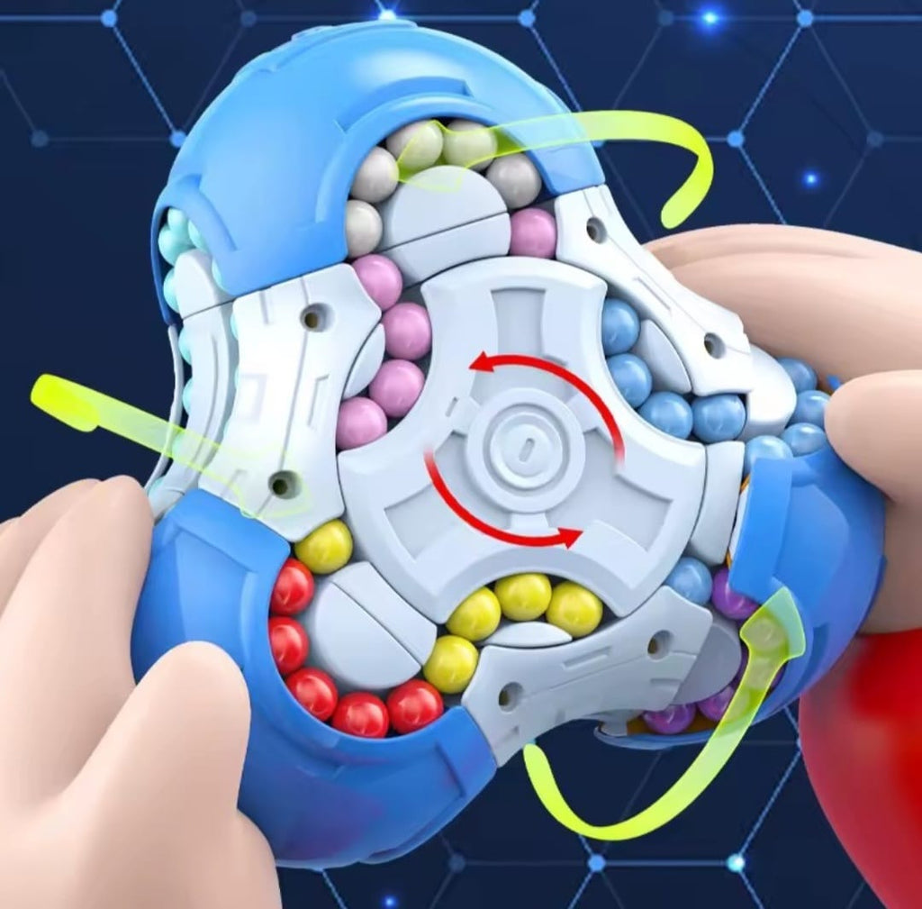 9-Sided Finger Rotation Gyro Antistress Toy – Educational Magic Disk for Kids