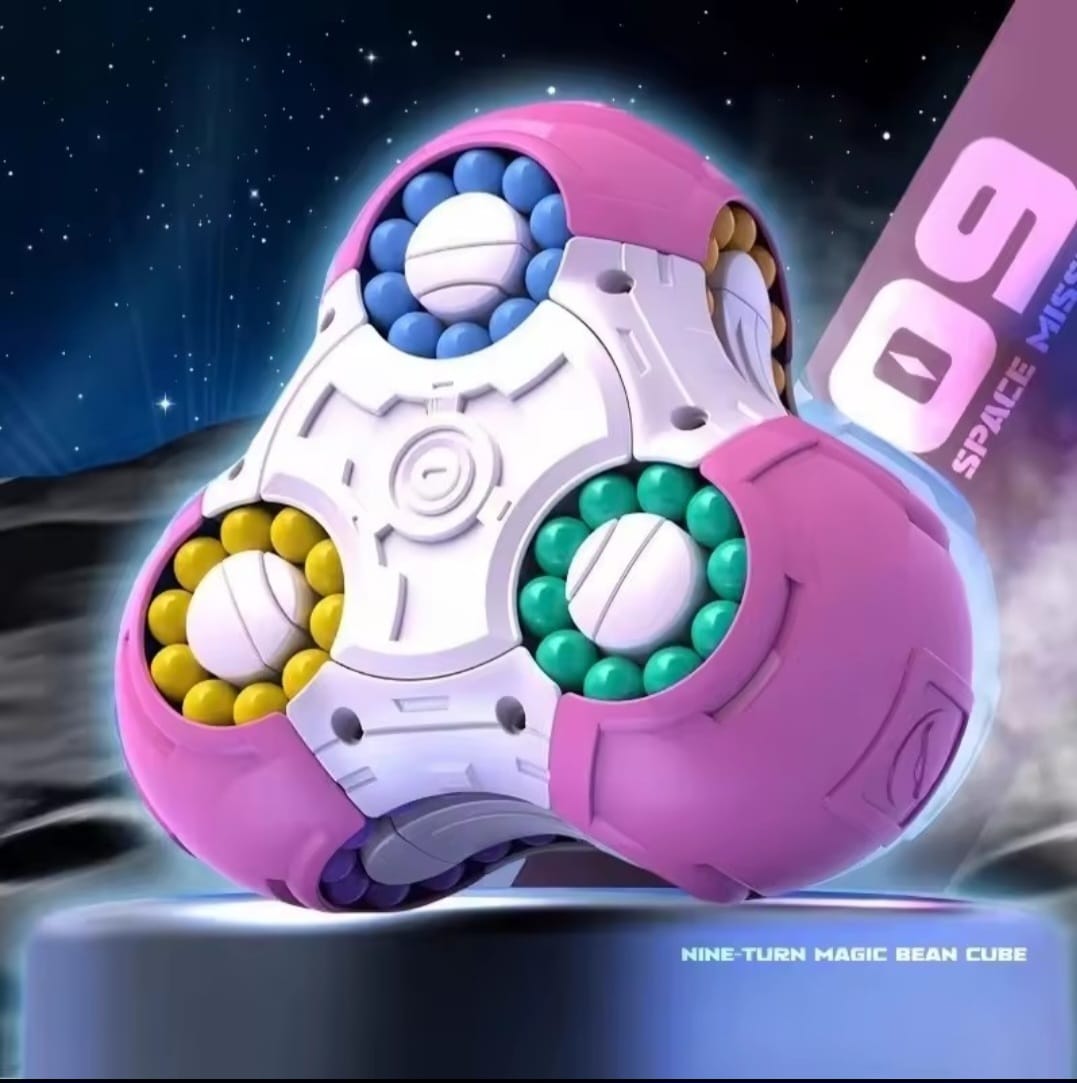 9-Sided Finger Rotation Gyro Antistress Toy – Educational Magic Disk for Kids