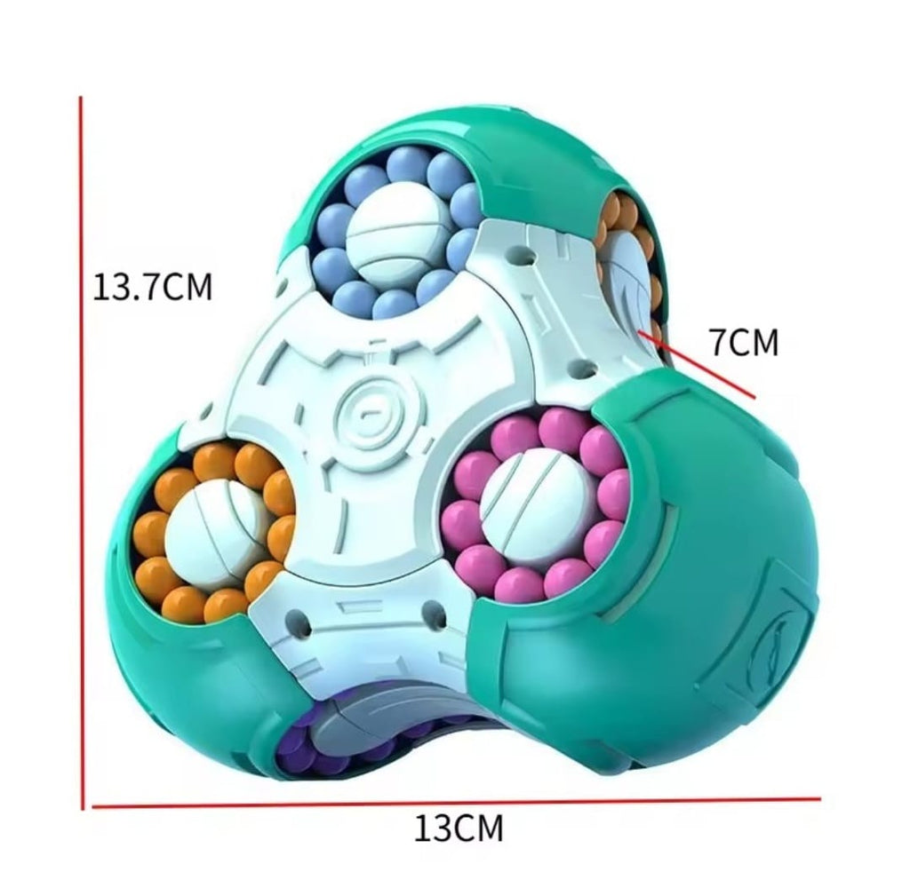 9-Sided Finger Rotation Gyro Antistress Toy – Educational Magic Disk for Kids