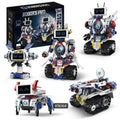 5-in-1 Remote Control Stunt Robot Building Kit – 603 PCS (K96164)