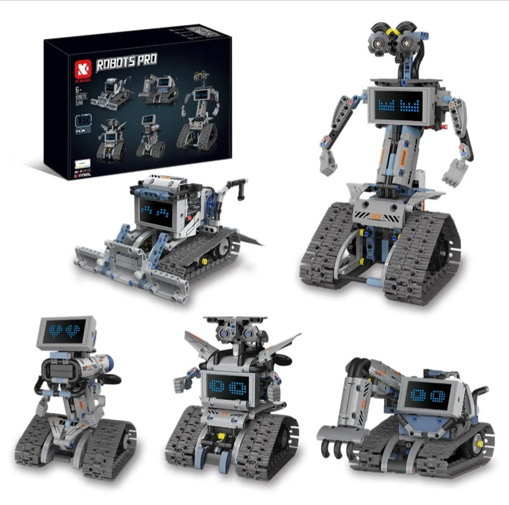 5-in-1 STEAM RC Programming Robot Kit – K96170