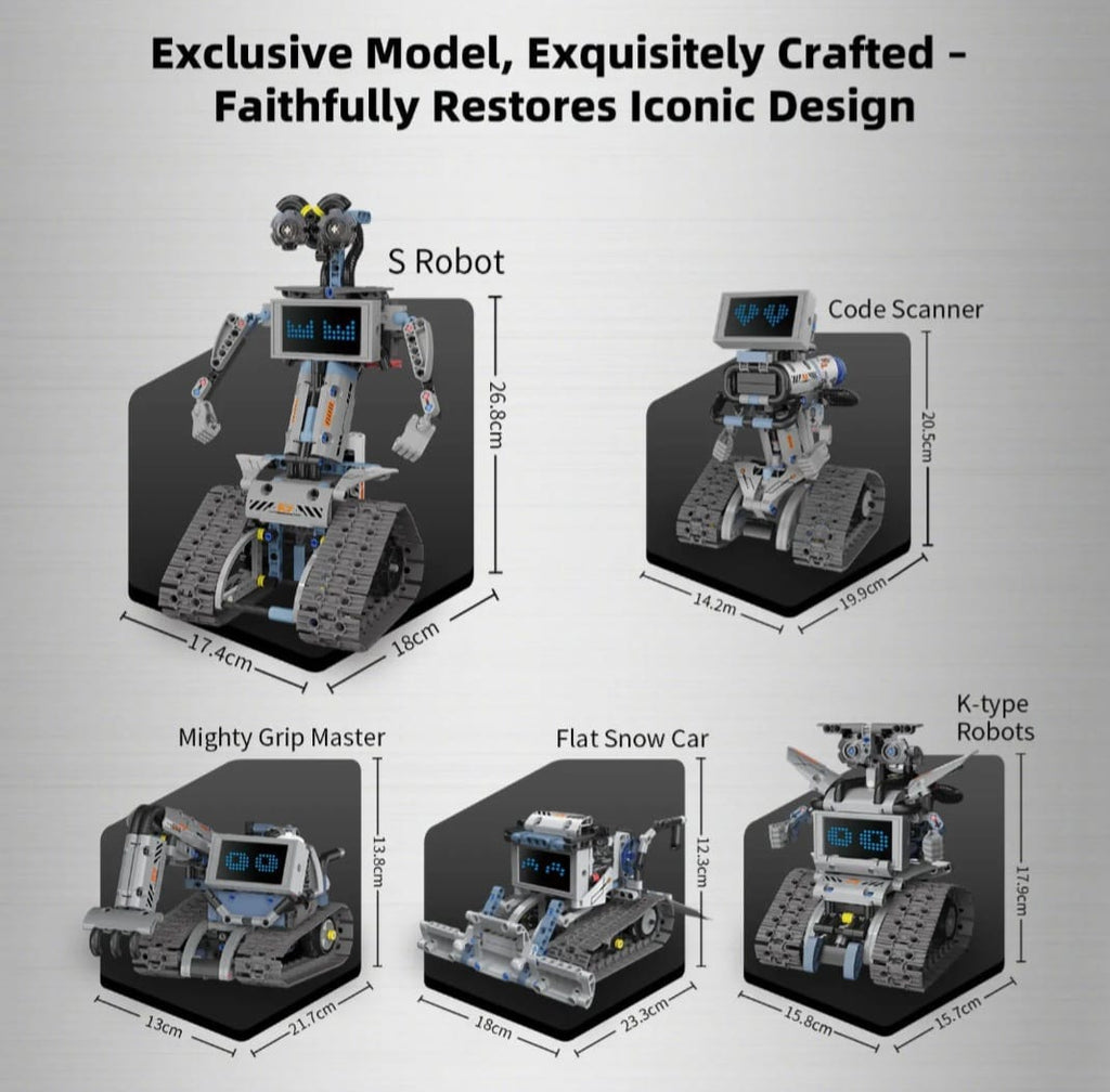 5-in-1 STEAM RC Programming Robot Kit – K96170