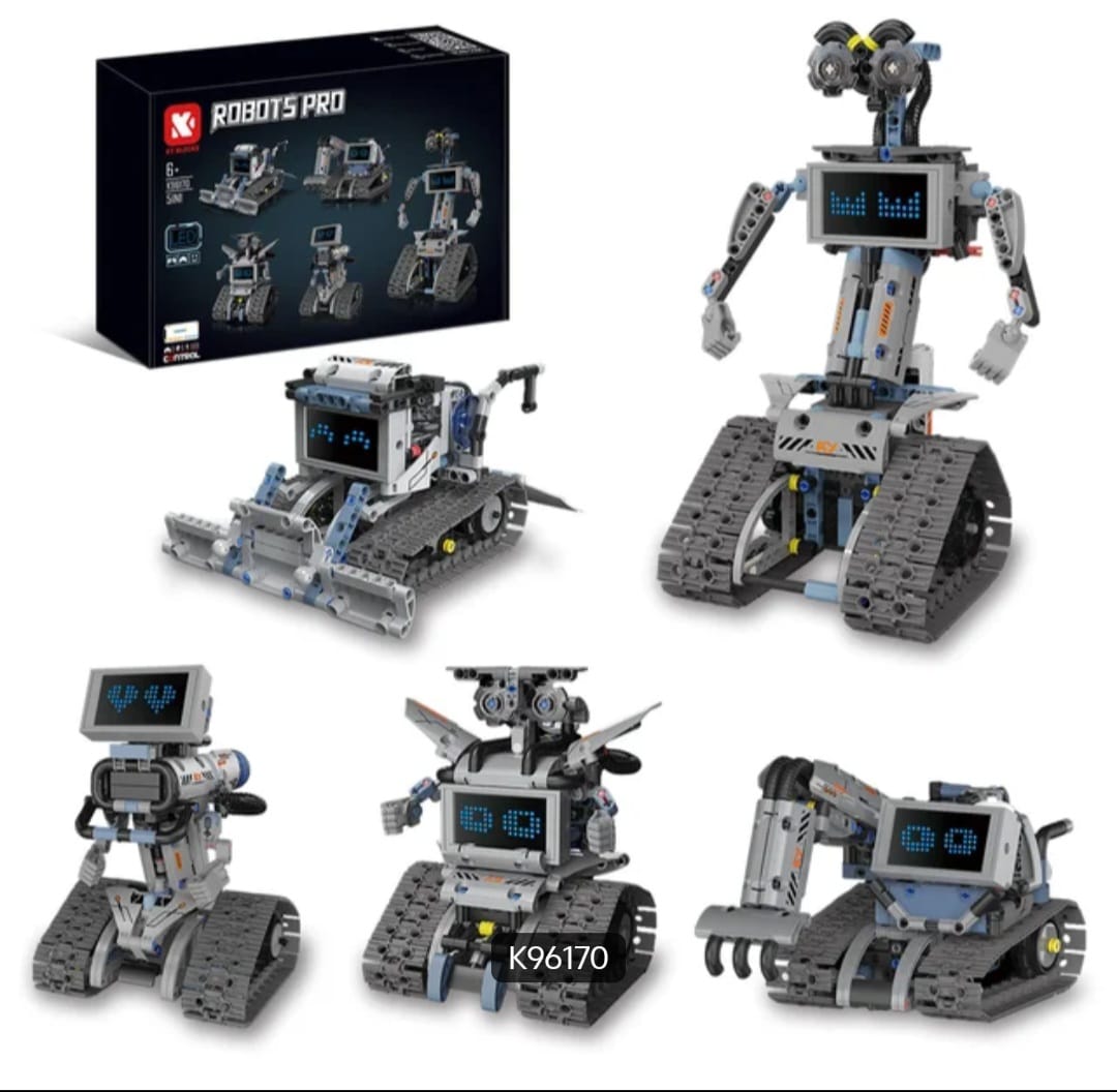 5-in-1 STEAM RC Programming Robot Kit – K96170